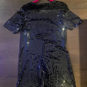 Sparkly T-Shirt Dress